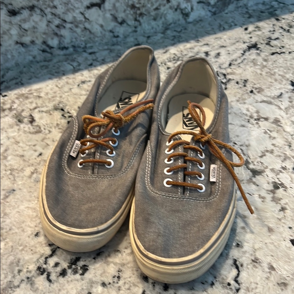 Vans Gray Sneakers Classic Canvas Low-Top